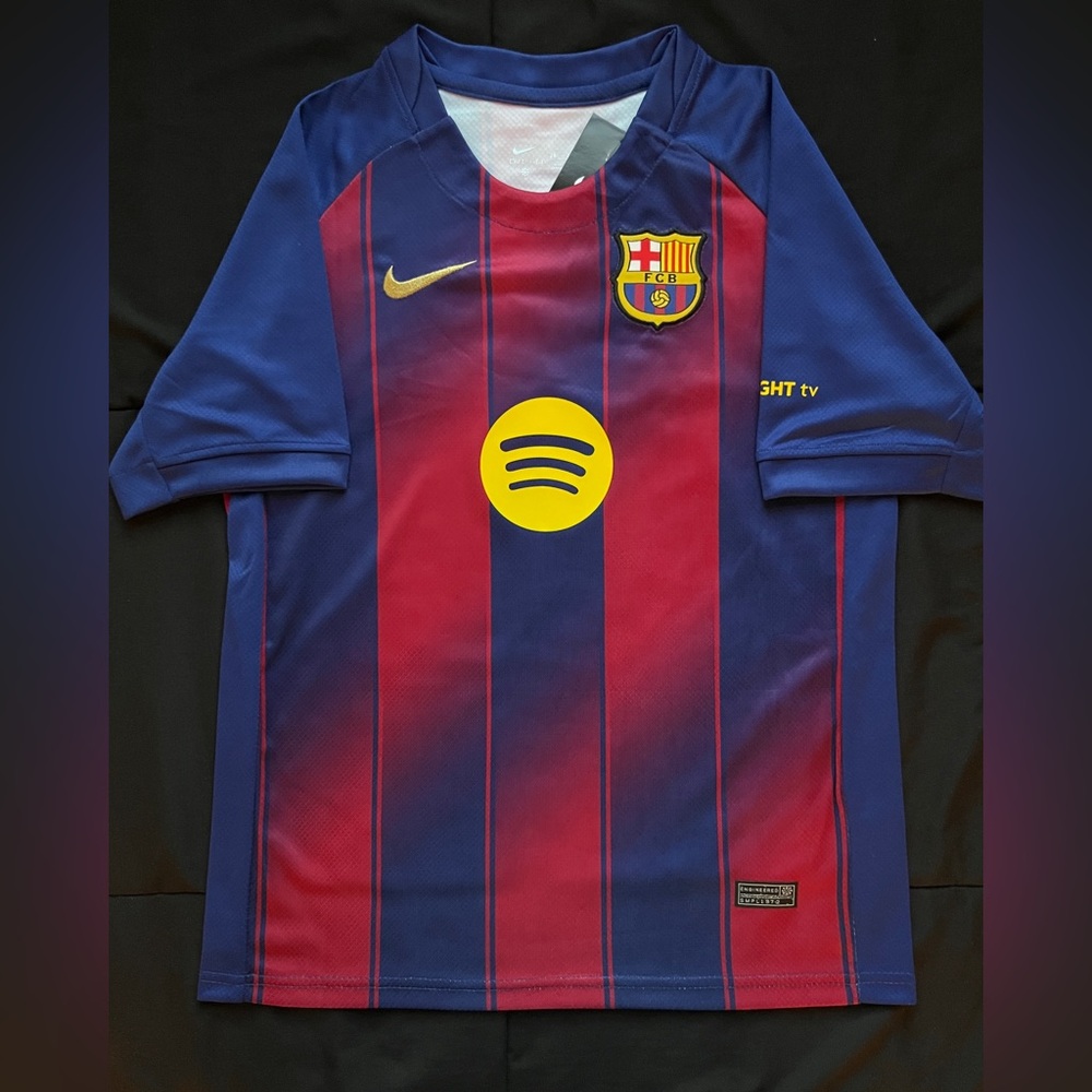 Lamine Yamal #10 Barcelona Kids Set Home Soccer Jersey - Picture 3 of 6